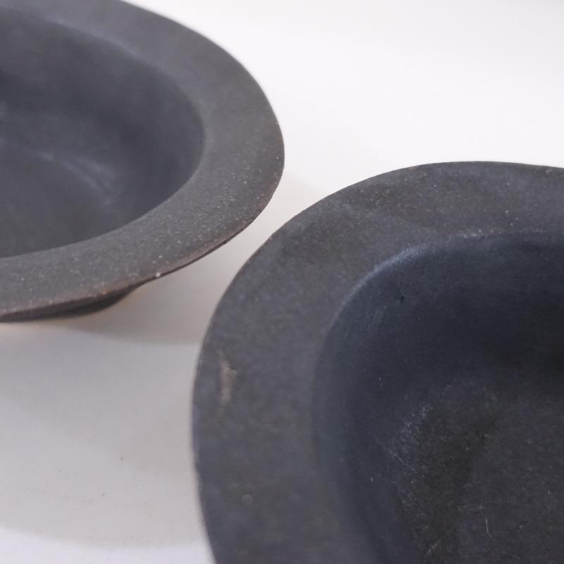 井山三希子 イヤマミキコ *耐熱オーバル 黒 22cm 2点セット*ブラック