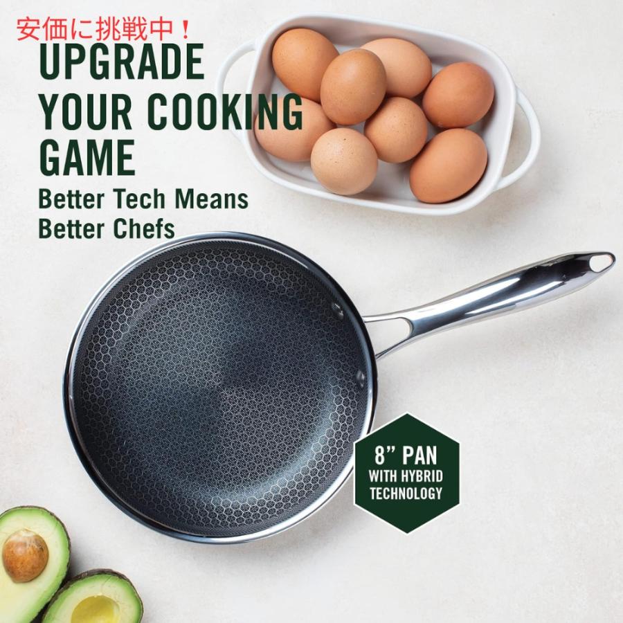 並行輸入品】HexClad ヘキスクラッド ハイブリッドノンスティック