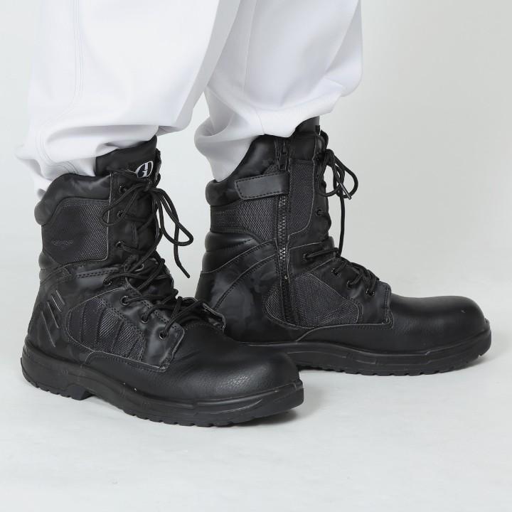 安全靴 半長靴 GD-81 GD81 ヒモ+ファスナー式 ヒモタイプ シューズ