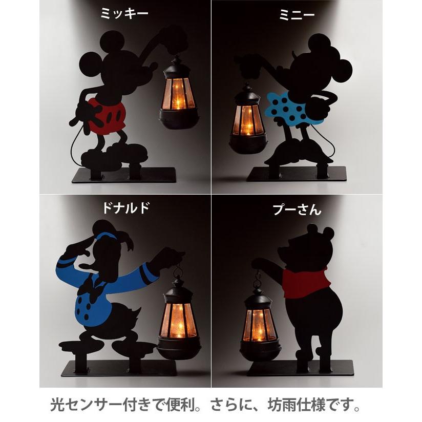 Disney（ディズニー） ソーラーライト 玄関照明 玄関ライト スタンド式