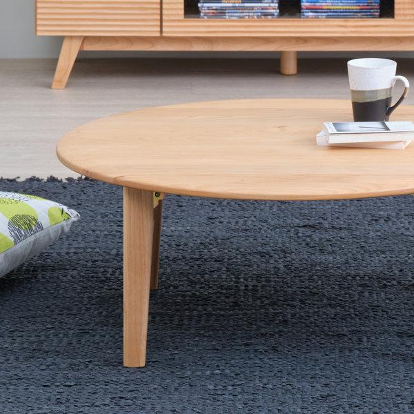 一生紀（ISSEIKI） ちゃぶ台 折りたたみ テーブル ローテーブル 円卓