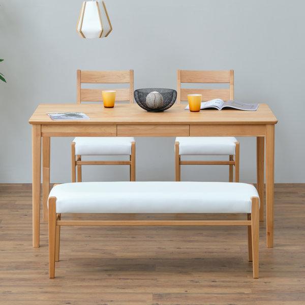 一生紀（ISSEIKI） ダイニングテーブルセット 4人 木製 おしゃれ 無垢