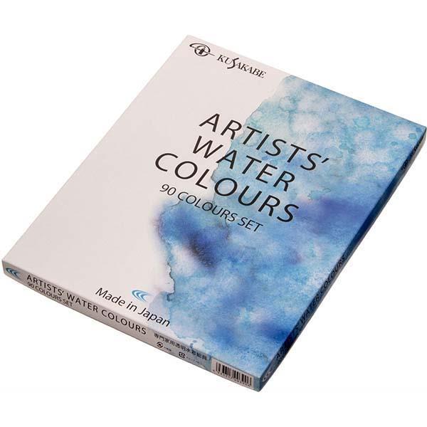 クサカベ（KUSAKABE） 透明水彩絵具｜クサカベ水彩絵具セットNW-90