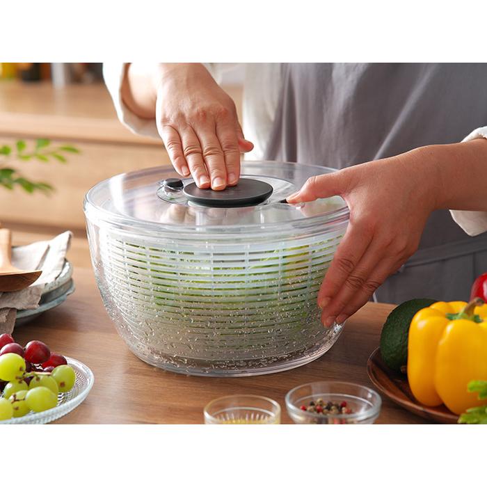 OXO（オクソー） クリアサラダスピナー （大） 4〜6人サイズ 大型