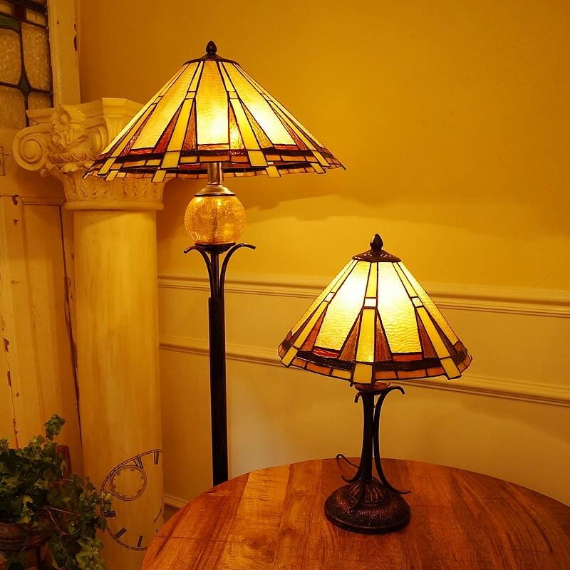 ステンドグラスフロアースタンド 送料無料 ステンドランプ フロア