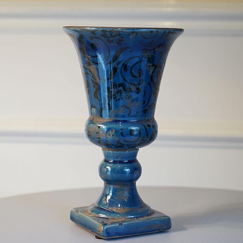 コベントガーデン COVENT ラヴェル カップ ポットブルー QJ-18 花瓶