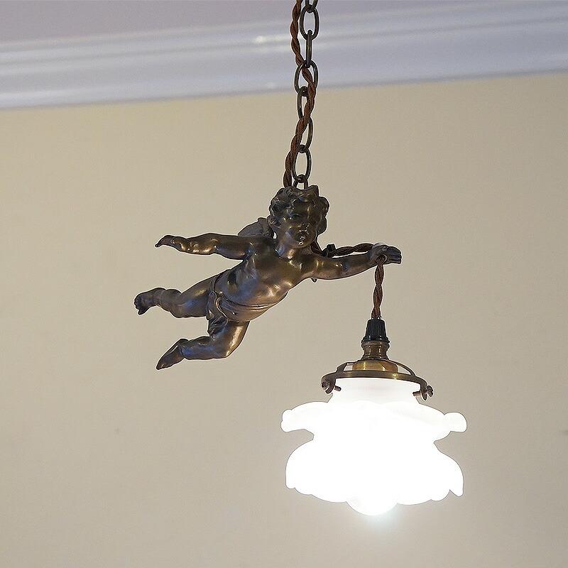 エンジェルシリーズ 輸入照明 天使のペンダントランプ ＆ シェード