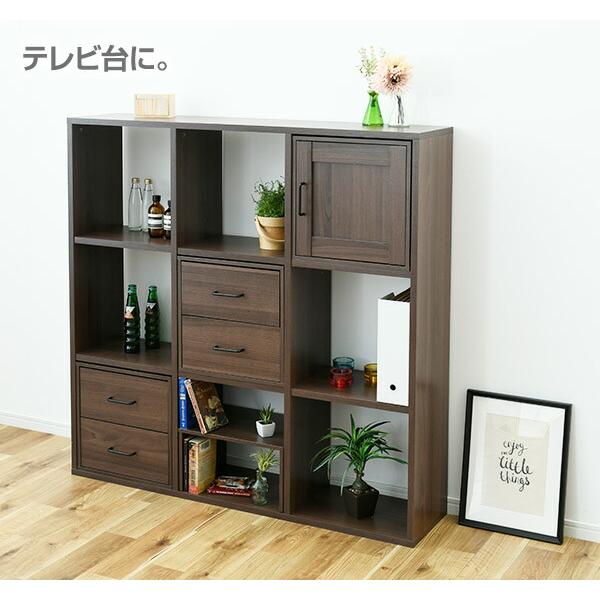 山善（YAMAZEN） ラック オープンラック 3段 3列 幅125.5 奥行き29.5