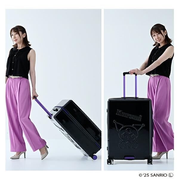 スーツケース キャリーケース TSAロック 軽量 サンリオ クロミちゃん L