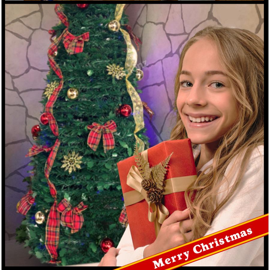 超速組立 クリスマスツリー 【 ワン・ツー・ツリー レッドリボンタイプ