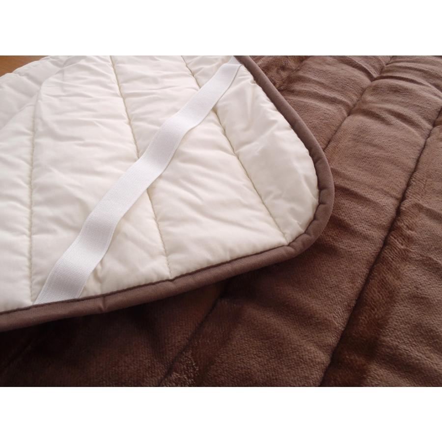 西川（nishikawa） 発熱繊維使用 敷きパッドシングル アクリル敷き毛布