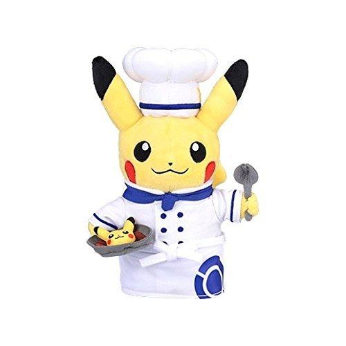 ポケモンカフェ限定 ぬいぐるみ シェフ ピカチュウ ポケモンセンター