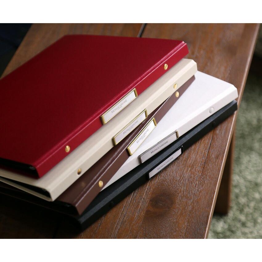 Toffy クリアファイル A4 モノクローム クリアーファイル ハーフ