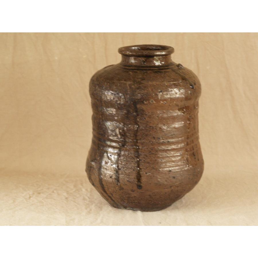 安土桃山時代 江戸初期 古伊賀せんべい壺30cm 煎餅壺 検 日本六古