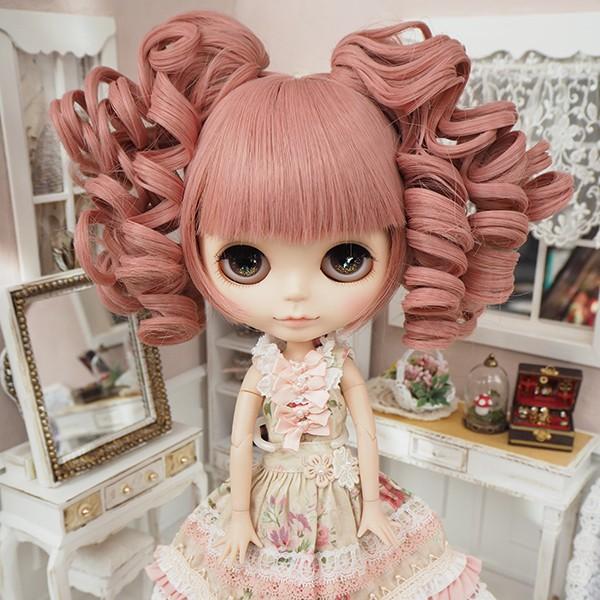 ブライス（Blythe） ネオブライス ウィッグ 姫バング ドリィスパイラル