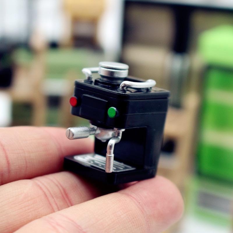 ミニチュア コーヒーメーカー 1点 ドールハウス エスプレッソメーカー