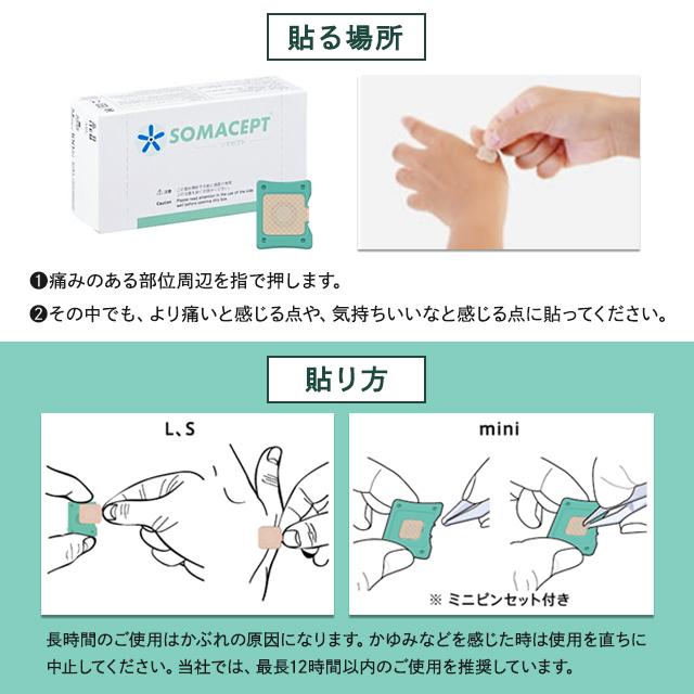 東洋レヂン ソマセプト L 100個入り メディカルパッチ 自宅療法 血行