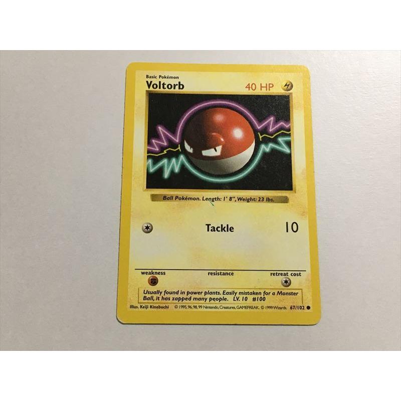 U204【ポケモン カード】 英語版 海外 Voltorb ビリリダマ 67/102 旧