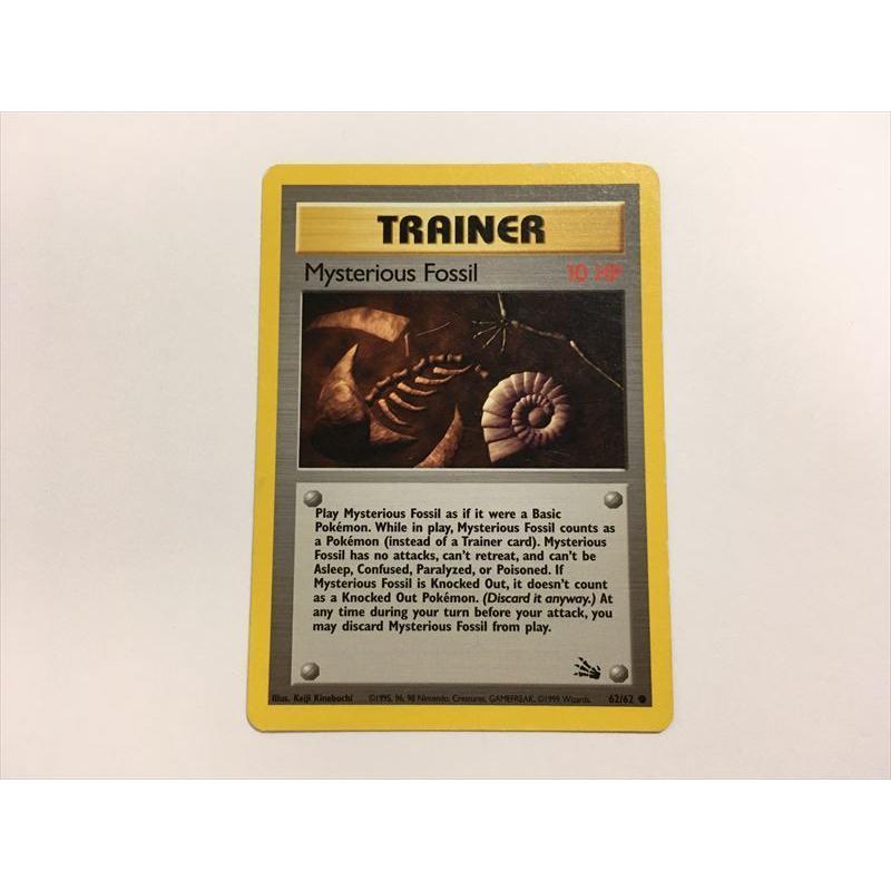 N312【ポケモン カード】 英語版 海外 Mysterious Fossil なにかの化石