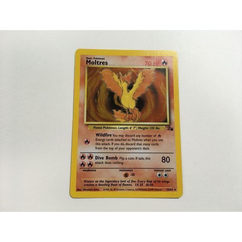 F54【ポケモン カード】ファイヤー Moltres 海外版 英語 レア キラ