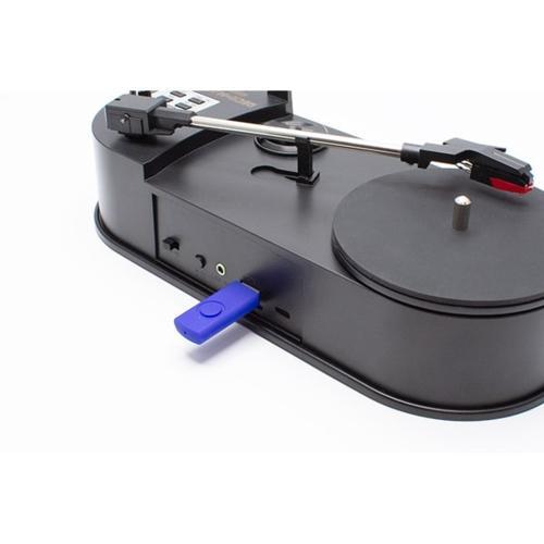 クマザキエイム PTT-03K どこでもレコードプレーヤー RECO-MATE