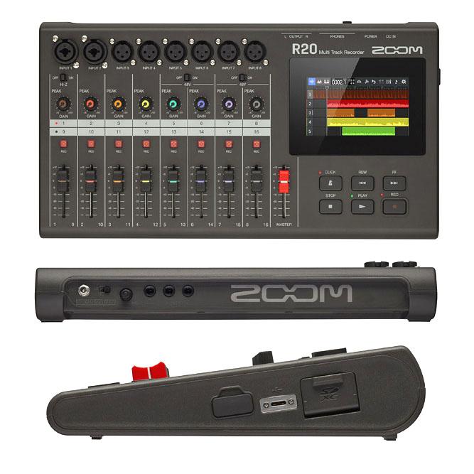 ズーム（zoom） マルチトラックレコーダー R20 専用ケース CBR-16付属