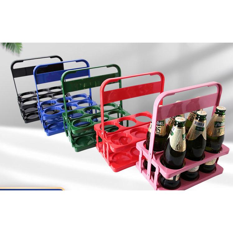 ドリンクホルダー ボトルキャリアー 手提げ 折りたたみ 6本用 ボトル