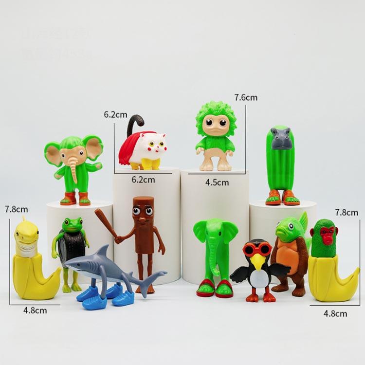 12点セット 面白い イタリアンブレインロット TungTungTungSahur