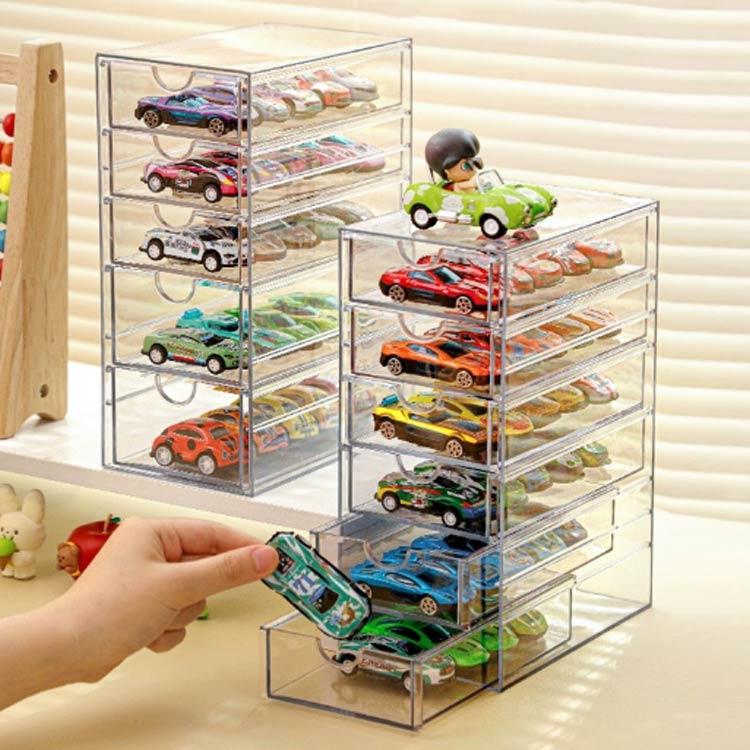 ミニカー 収納 トミカ ミニカーケース 透明ケース クリアケース ケース