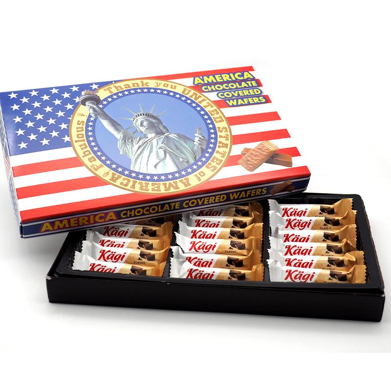 kagi カーギ アメリカデザイン チョコウェハース 10箱セット(1箱18粒入