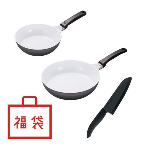 京セラ(KYOCERA) セラブリッドフライパン福袋 3点セット セラミック