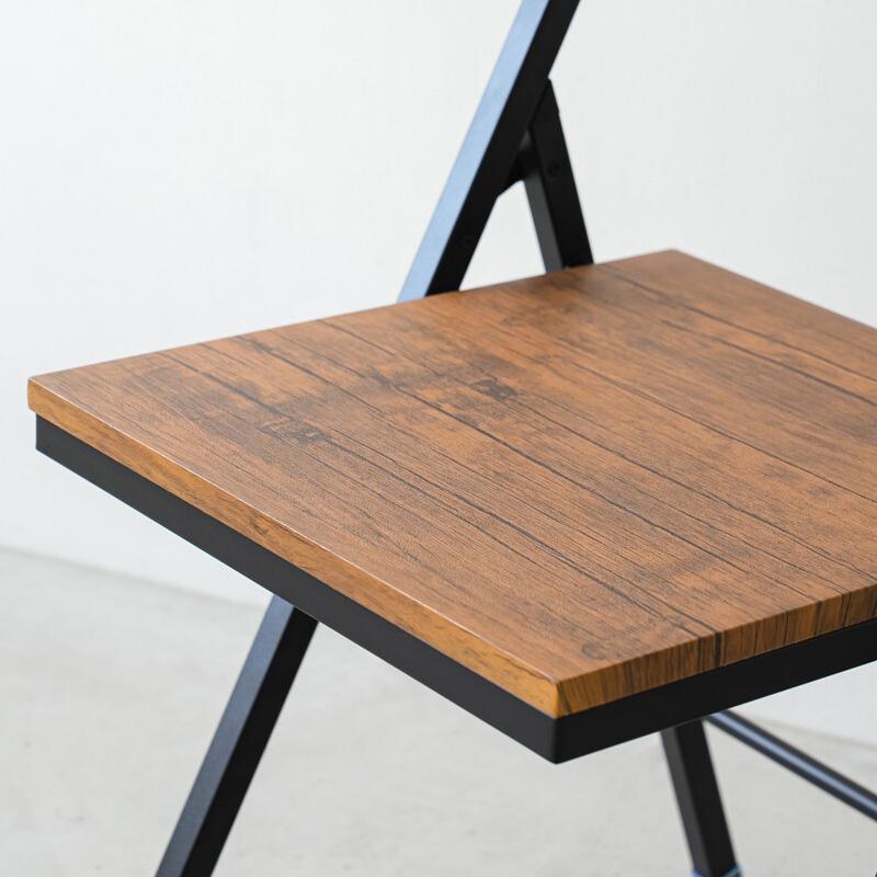 折りたたみチェア おしゃれ セット 2脚 折り畳みチェア ヴィンテージ