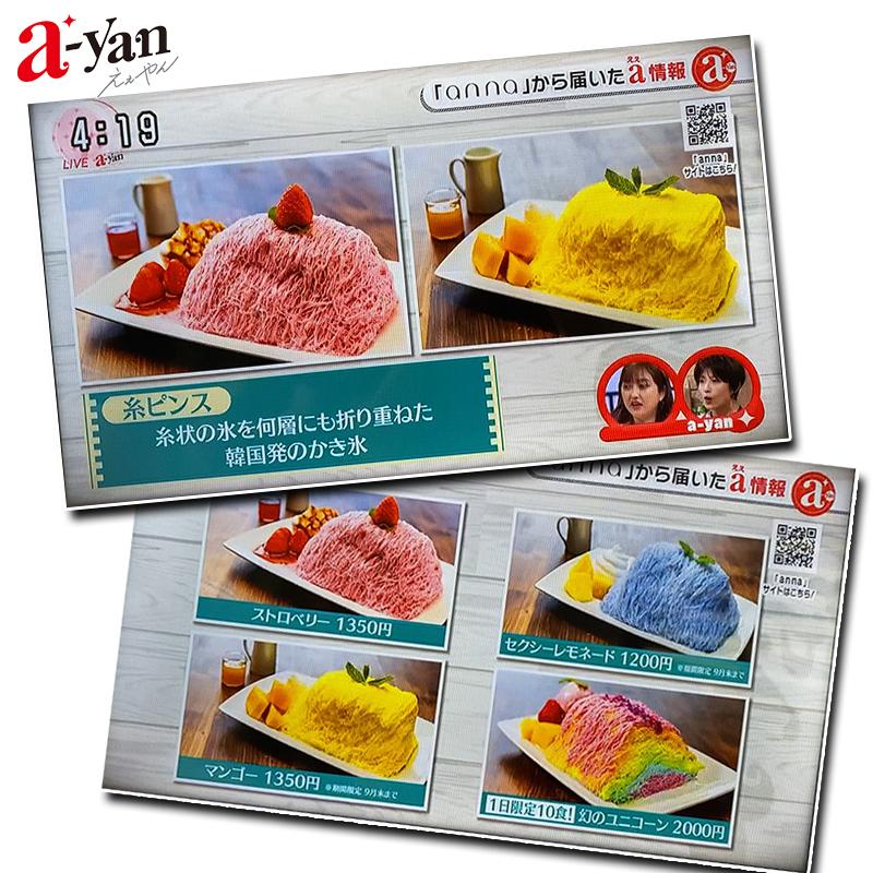 ふわ雪姫 HYH300 業務用かき氷機 韓国風かき氷「糸ピンス」が簡単に