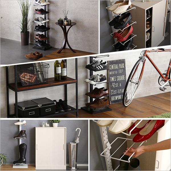 ディスプレイ突っ張りシューズラック : Enjoy!healthy work life