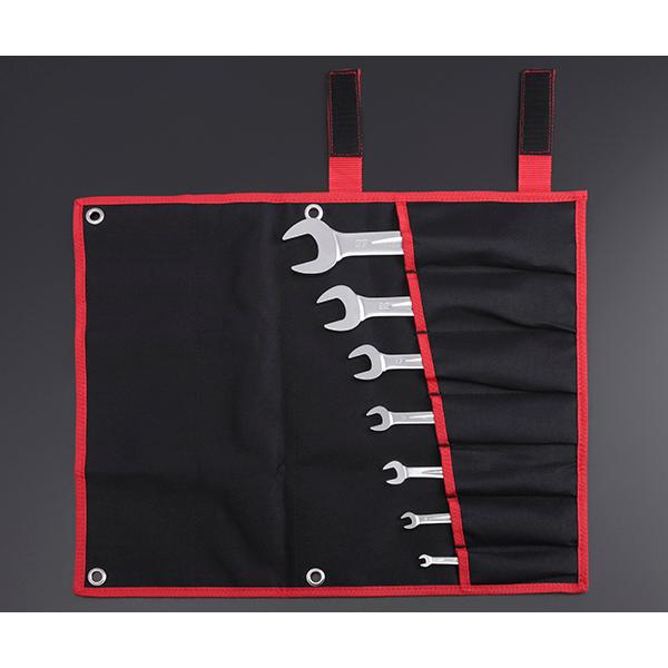 TONE（トネ） 両口スパナセット 7本組 メッキ処理 1300g (DS700