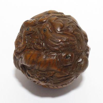 根付(十二支)(本黄楊・柘植) : EI-Trade Store - 通販 - Yahoo
