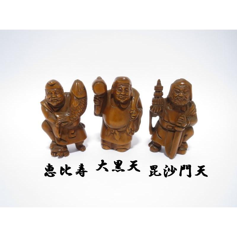 根付(七福神セット)(本黄楊・柘植) : EI-Trade Store - 通販 - Yahoo