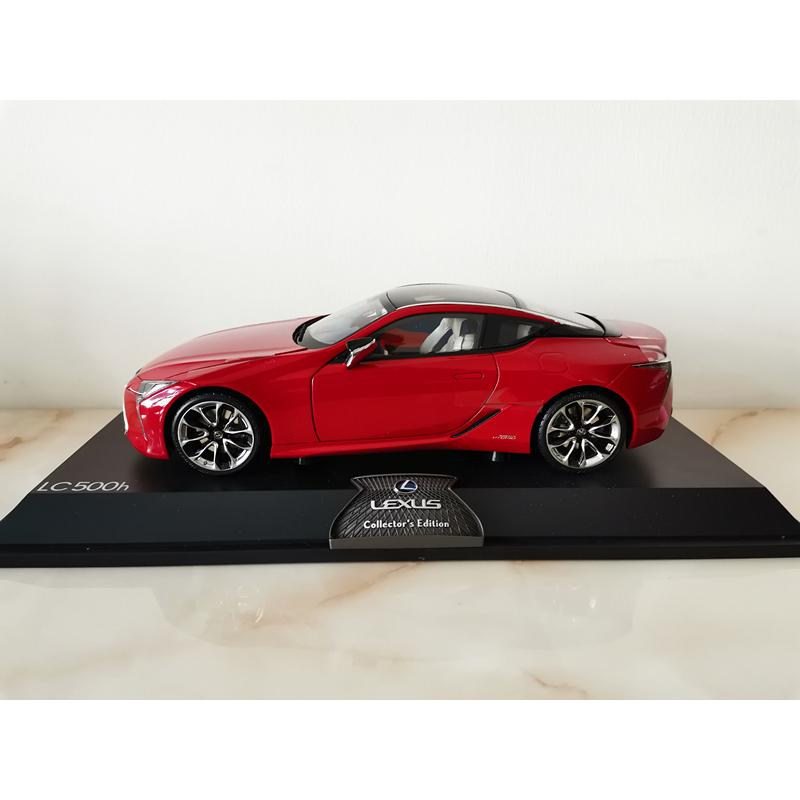 レクサス LEXUS LC500h 1/18スケール ミニカー 模型 三色 ホワイト