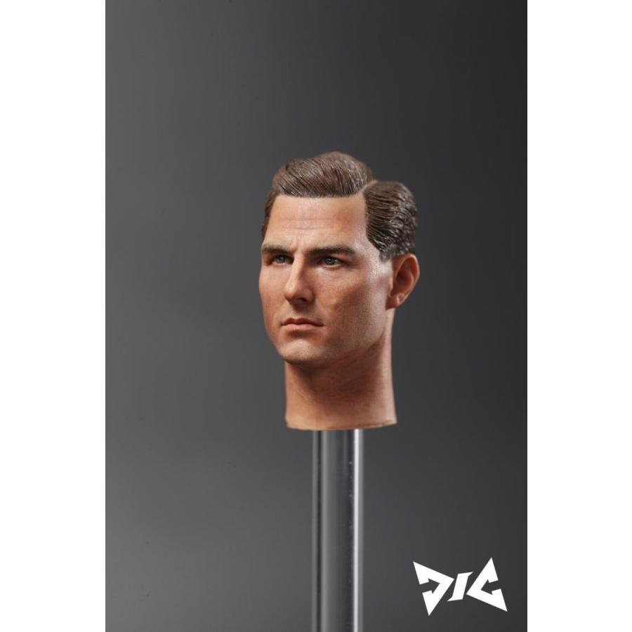 1/6スケール 男性フィギュア用ヘッド トム・クルーズ 俳優 『トップ