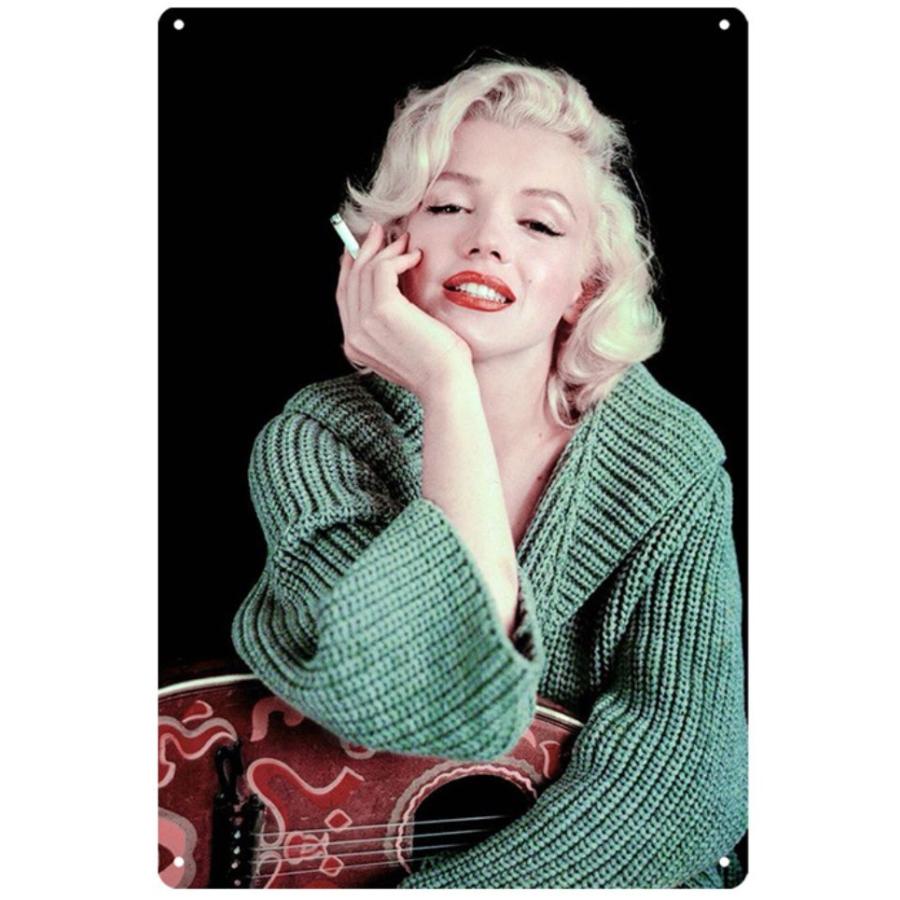 マリリン・モンロー アメリカ雑貨☆レトロ調☆アメリカンブリキ看板