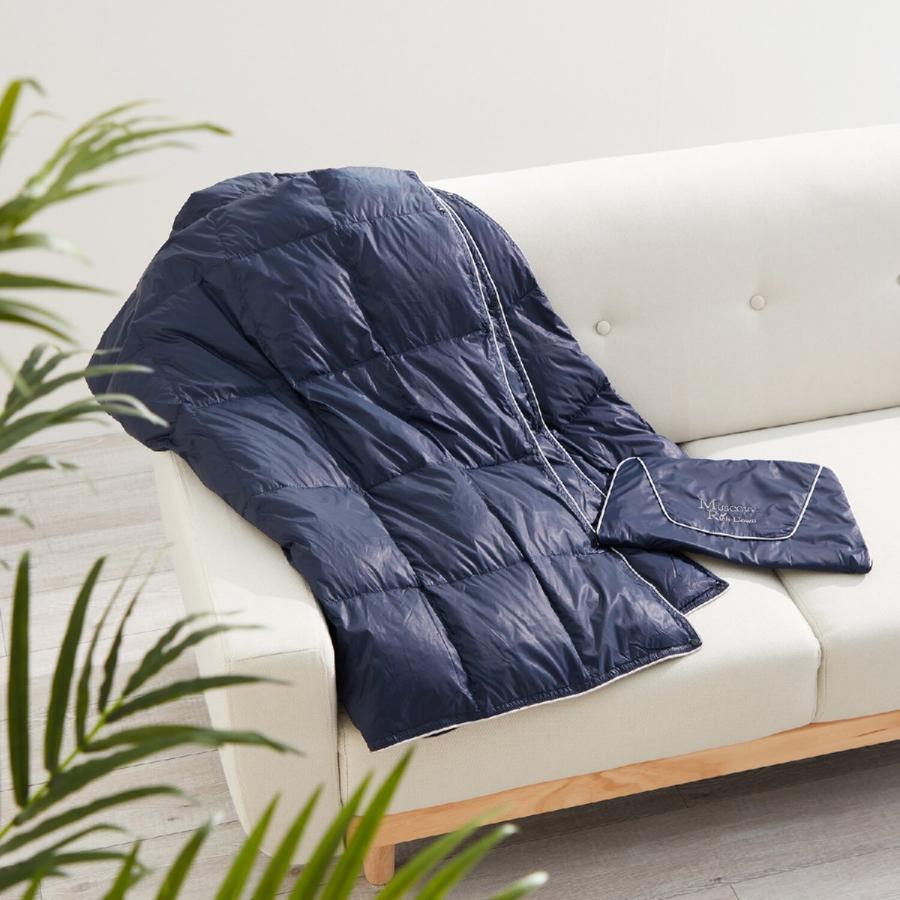 新品未使用】モスコビーリッチダウン 軽い 薄い コンパクト 持ち運べる