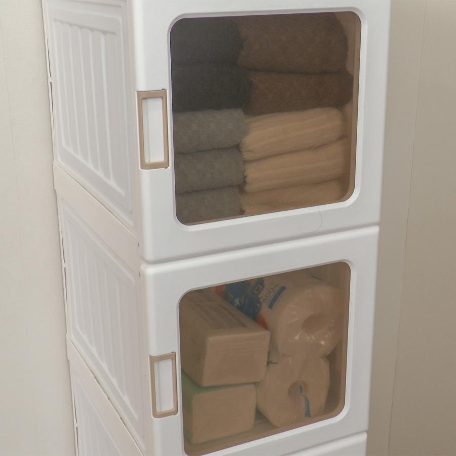 新品未使用】モリリンインテリア 工具不要で 組み立てられる！ 収納力