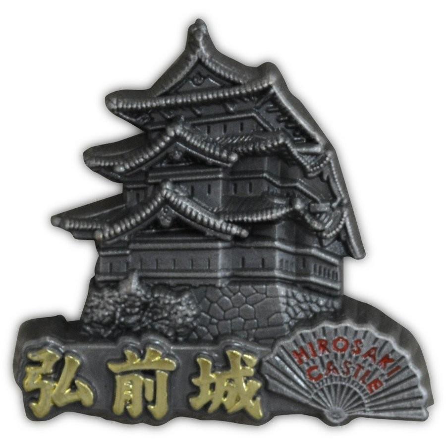 弘前城ピンズ ピンバッチ ピンバッジ PINS 日本百名城シリーズ
