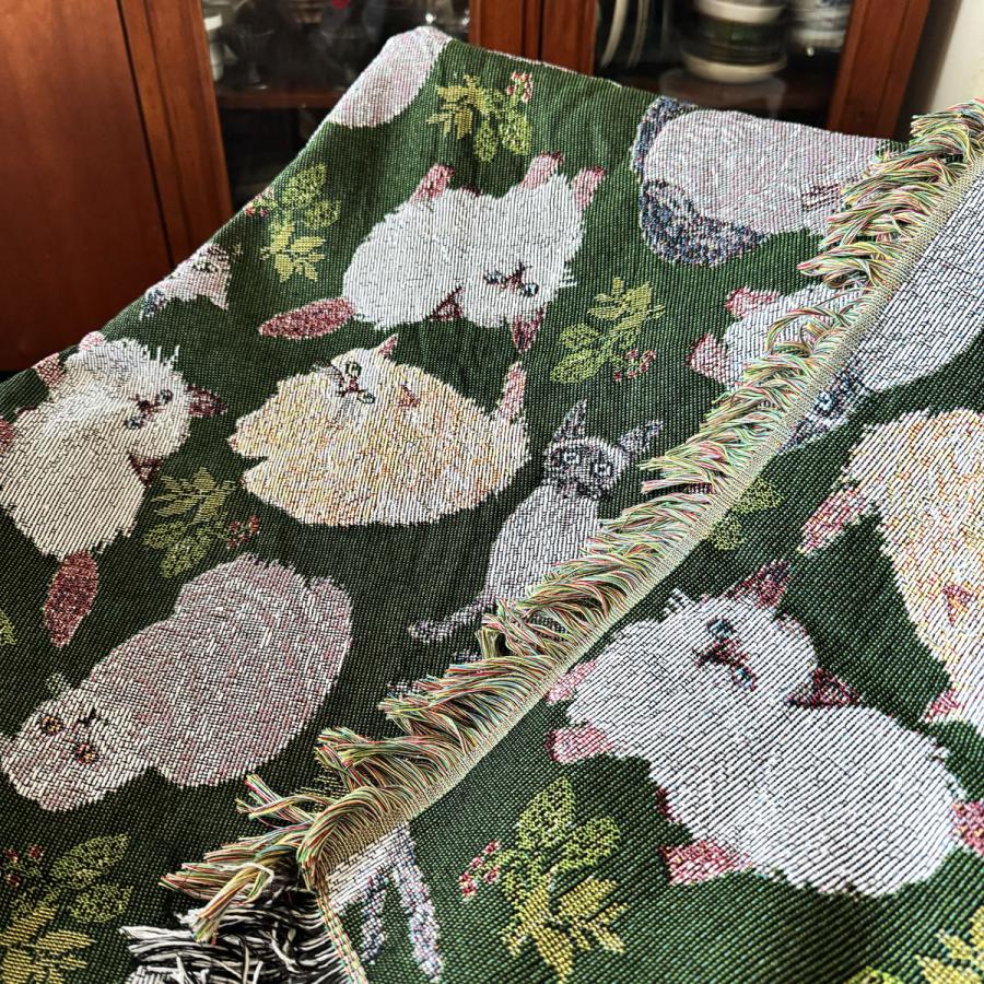 松尾ミユキ タペストリーラグ｜Tapestry rug ブランケット ラグ