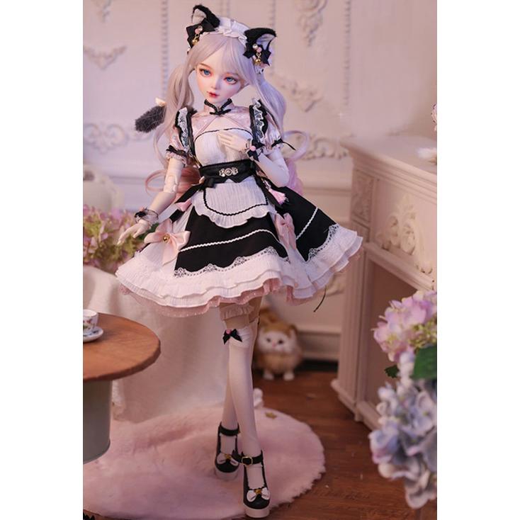 猫耳 ドール 猫小姐 約60cm 洋服 メイク済 球体関節人形ドール doll