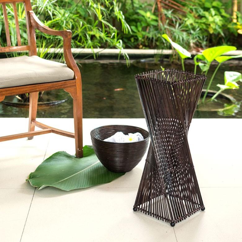 フロアライト 照明 スタンド バンブー製 竹 高さ約60cm アジアン バリ