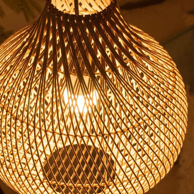 ELEMENTS ペンダントライト ランプシェード 照明 ラタン 籐 吊り下げ