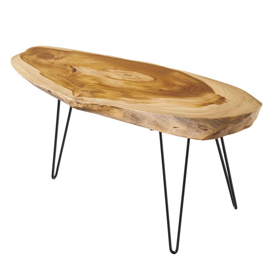 ELEMENTS ローテーブル おしゃれ 木製 切り株テーブル テーブル ロー