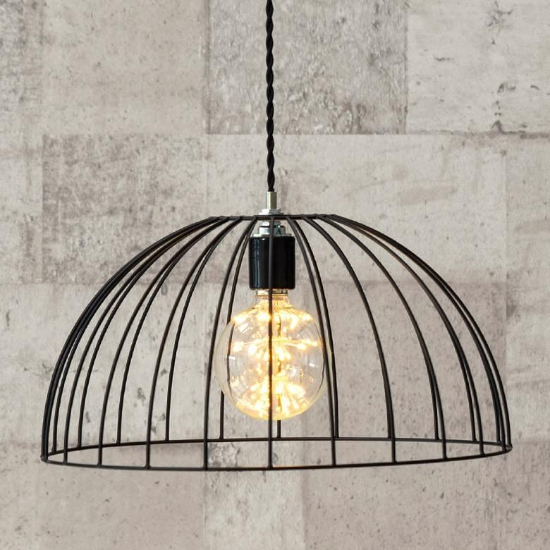 ELEMENTS ワイヤー ランプシェード スチール led E26 レトロ 北欧