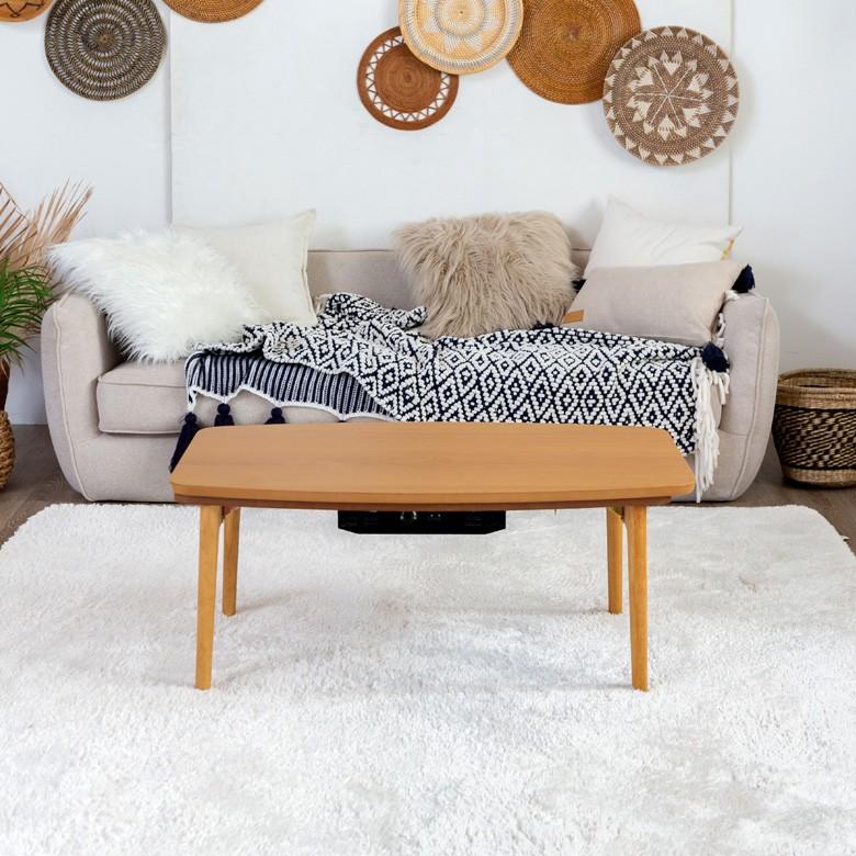 こたつテーブル 90×50cm 長方形 センターテーブル ローテーブル